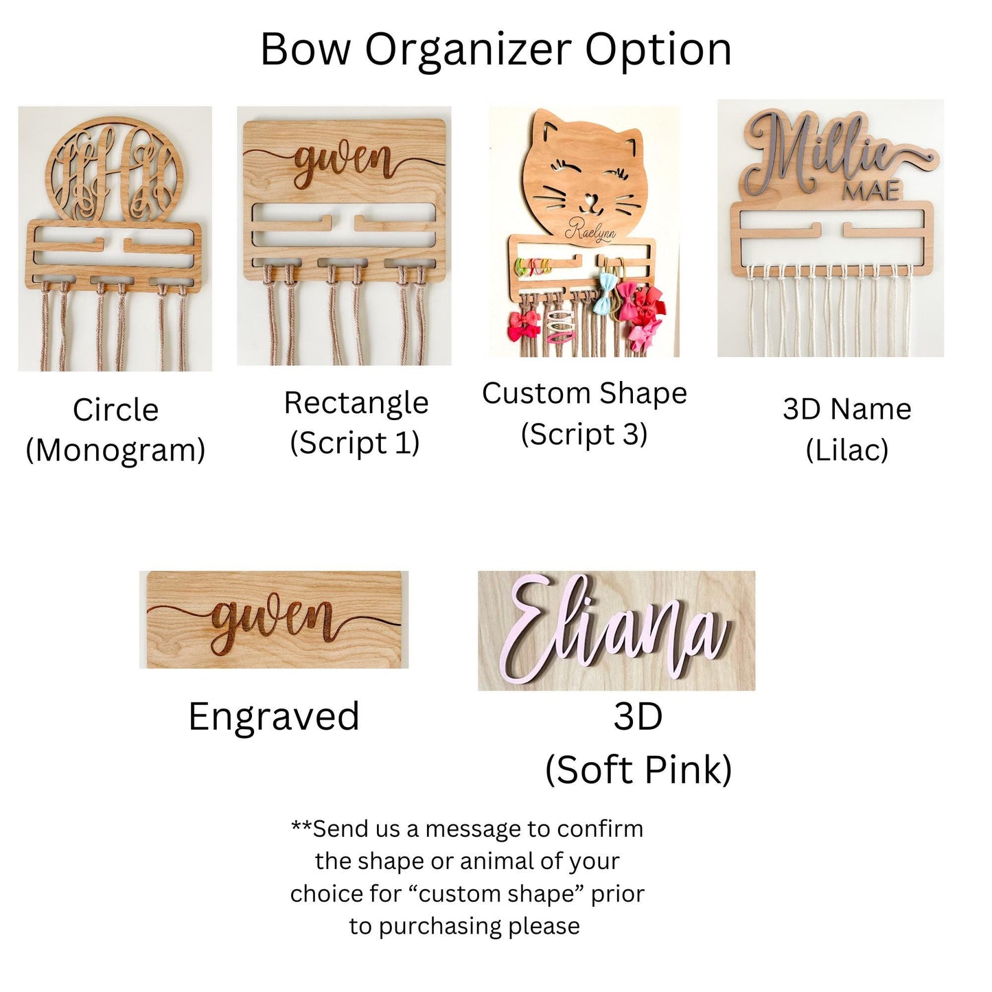 Bow Holder for Girls