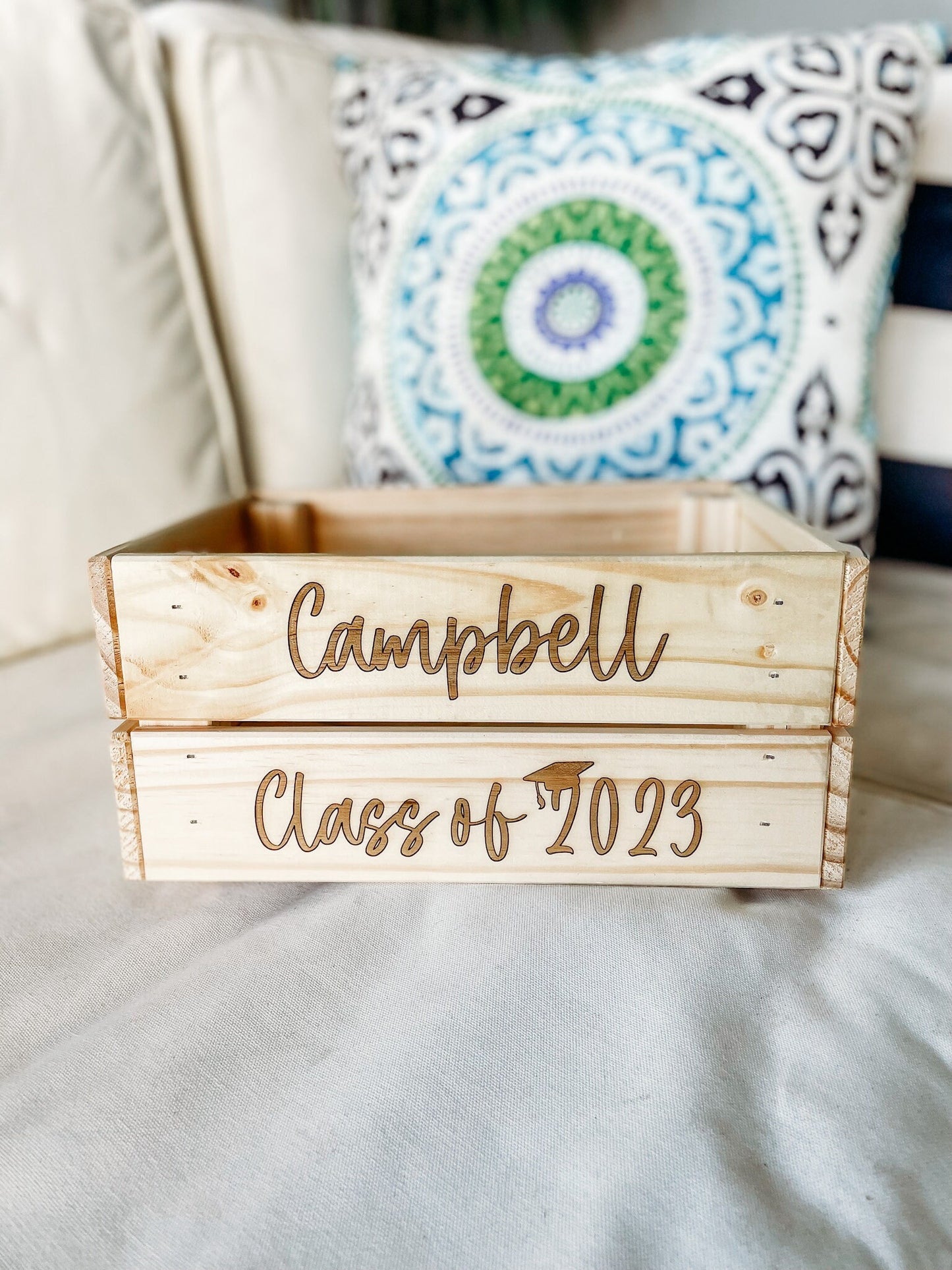 Personalized Senior Graduation Gift Basket