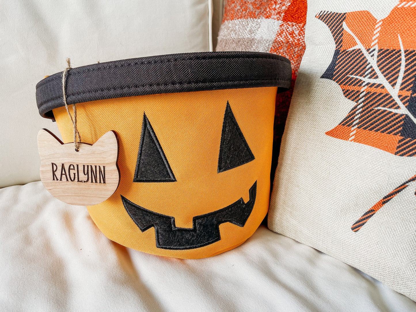 Halloween Basket Name Tags