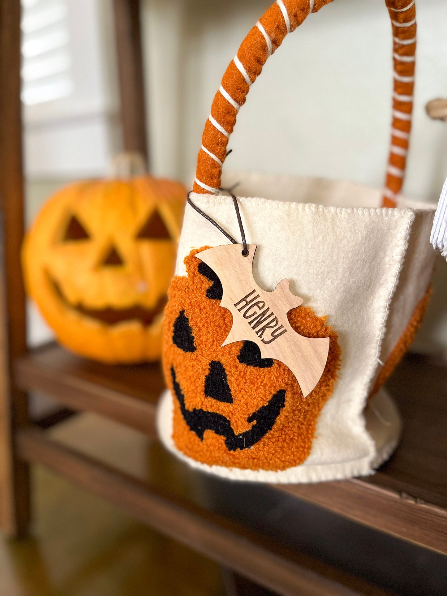Halloween Basket Name Tags