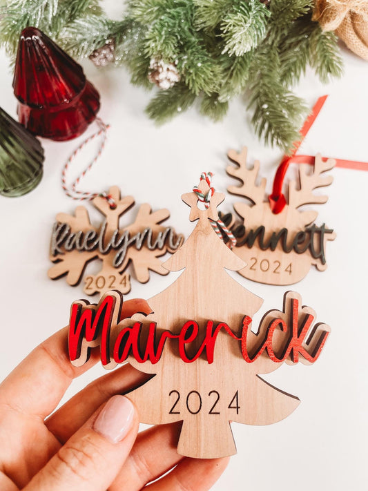 Family Christmas Ornament 2025