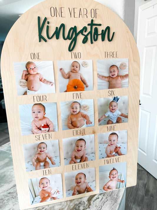 One Year of Photo Board
