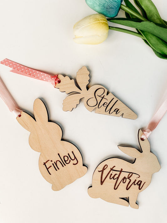 Personalized Easter Basket Tag