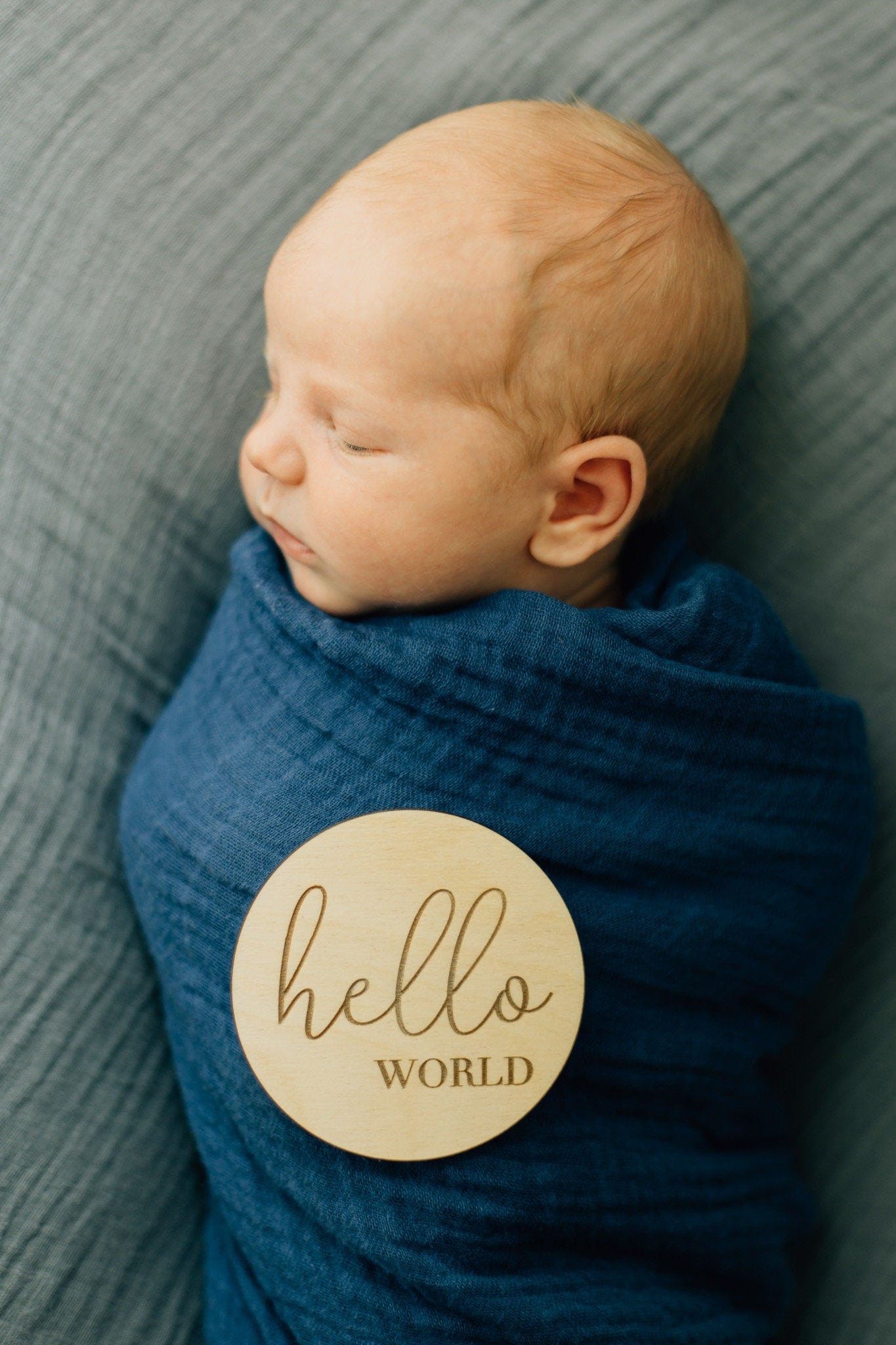 Ocean Monthly Milestone Disc For Baby Photo