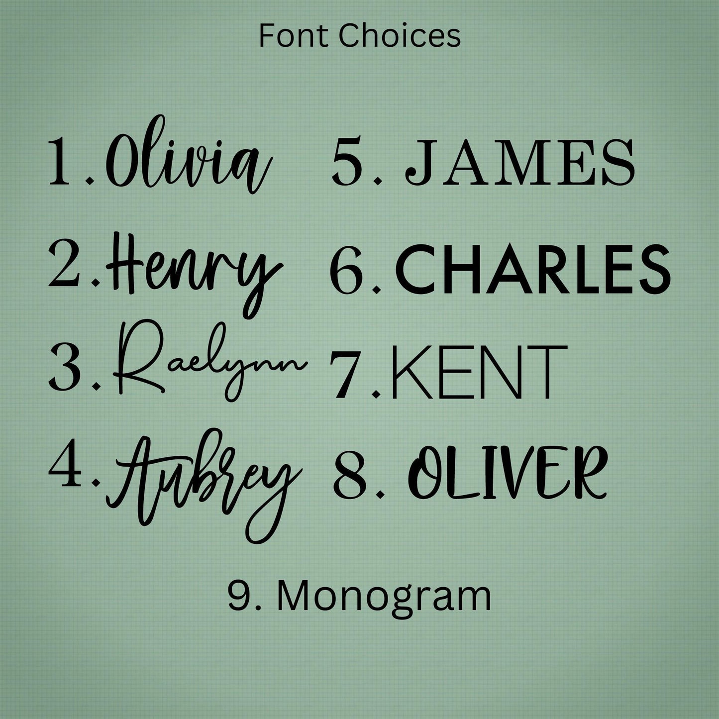 Monogrammed Wall Hanging Bow Storage
