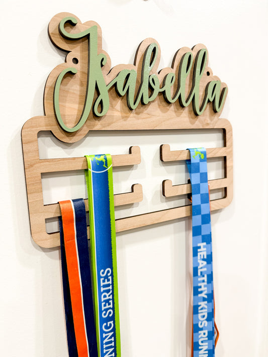 Personalized Medal Display