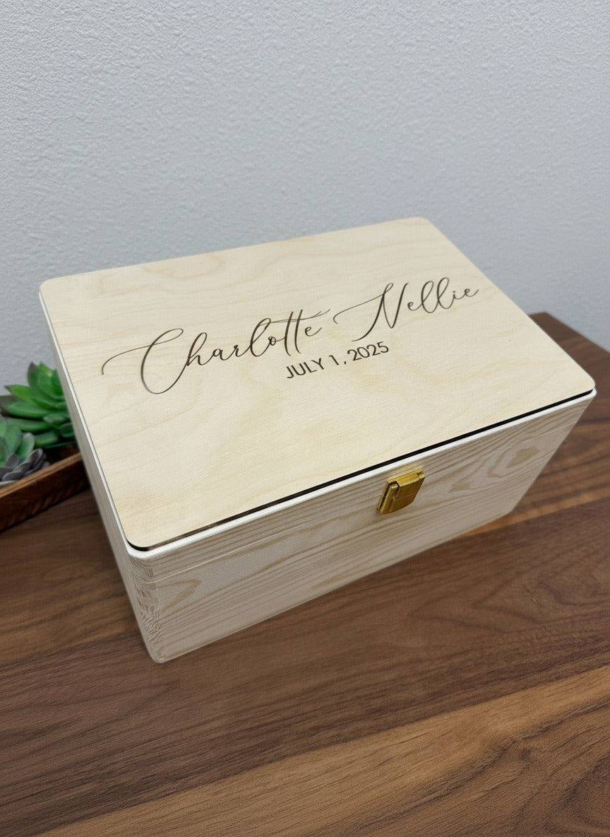 Personalized Keepsake Box