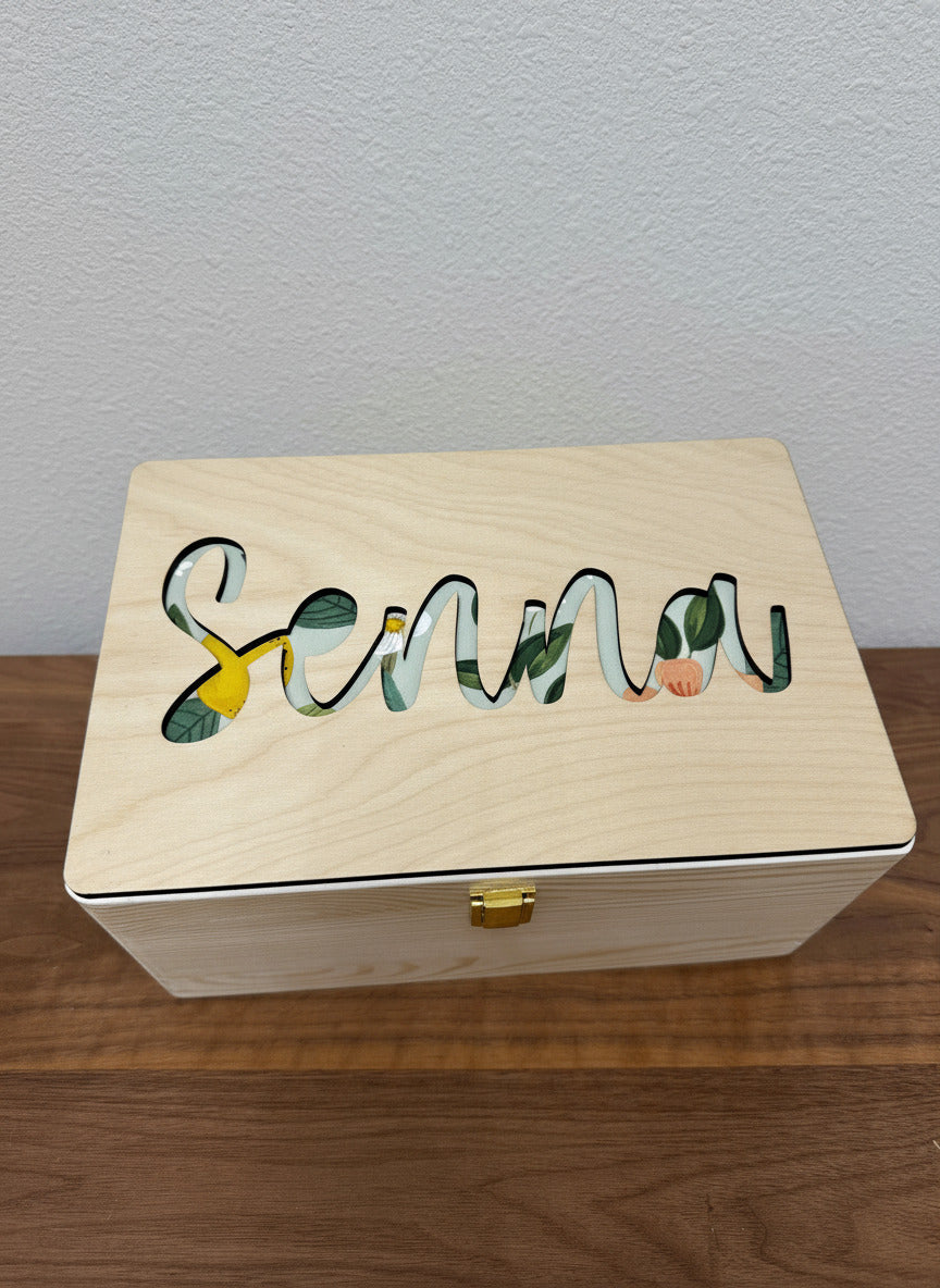 Personalized Keepsake Box