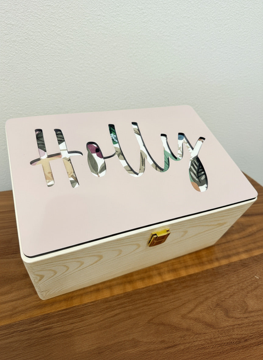 Personalized Keepsake Box