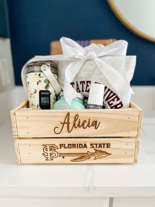 Personalized Graduation Gift Basket