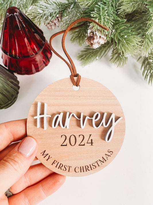 Baby's First Christmas Ornament 2025